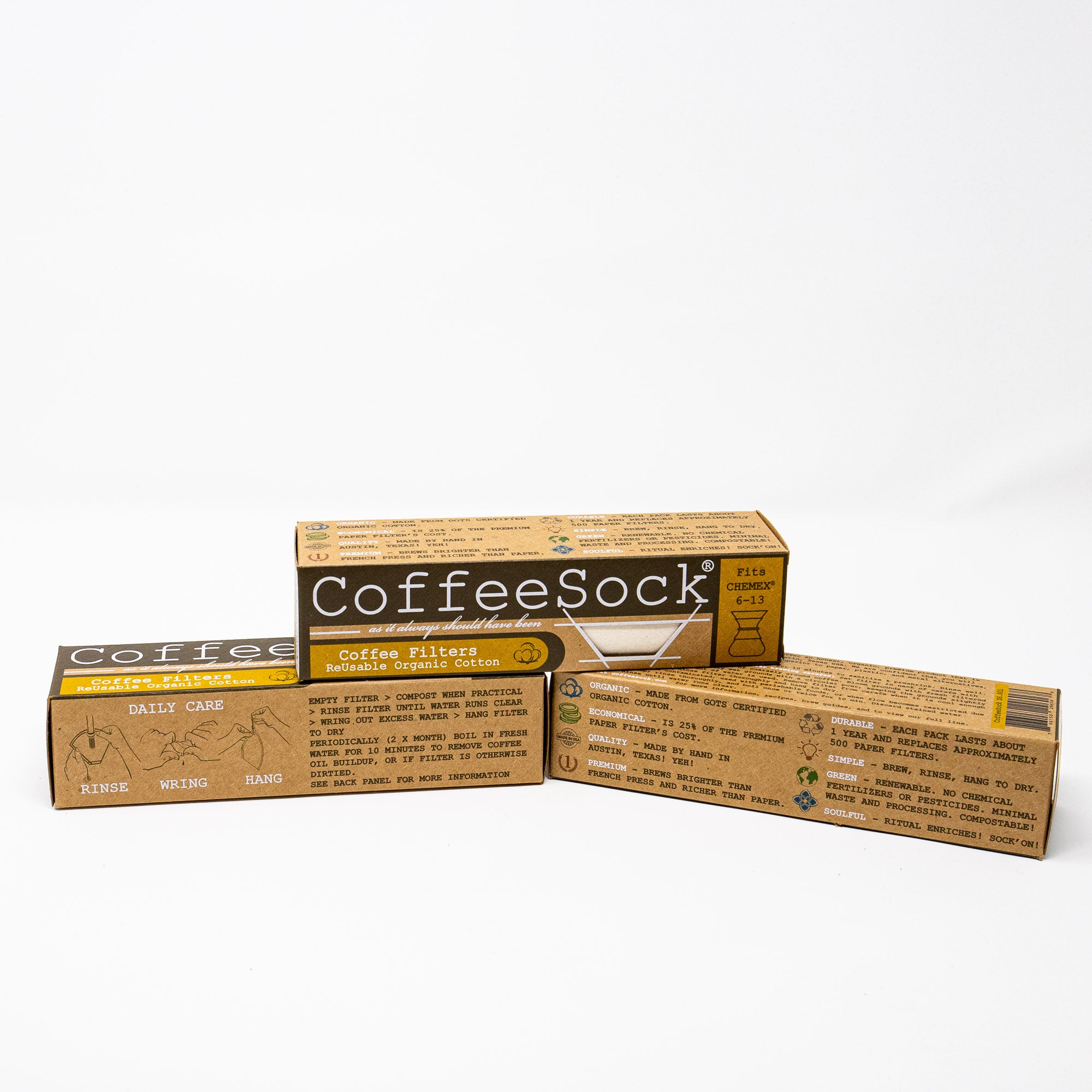 CoffeeSock Chemex 6-13 Cup