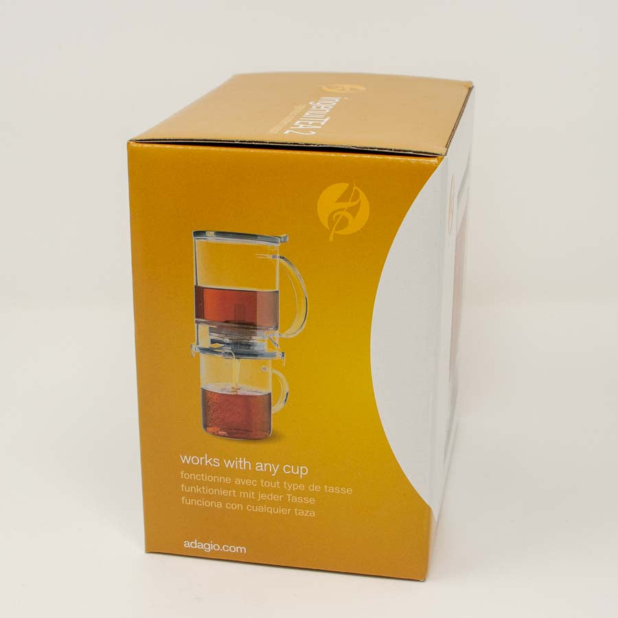 IngenuiTea - side of box. Works with any cup. Monogram Coffee doesn&#39;t have these.